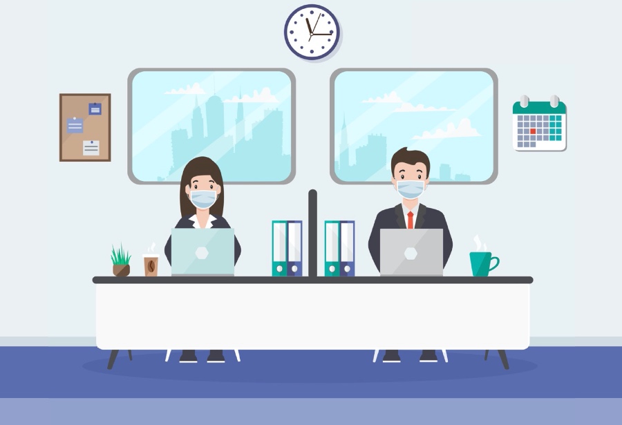 Se acabaron las charlas de pasillo, la vida de oficina no volverá a ser la&nbsp;misma