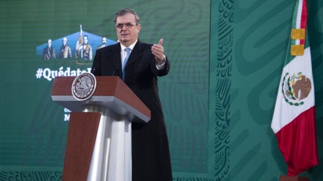 Ebrard busca cooperación de Rusia para vacuna mexicana&nbsp;Patria