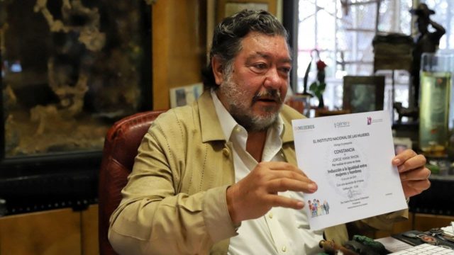 Jorge Hank Rhon saca 10 de calificación en curso para no violentar a las&nbsp;mujeres