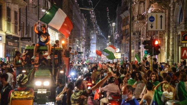Celebraciones por la Eurocopa dejan un muerto y varios heridos en&nbsp;Italia