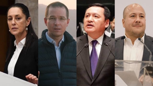 Sheinbaum, Anaya, Osorio y Alfaro, los preferidos para ser candidatos a la Presidencia:&nbsp;encuesta