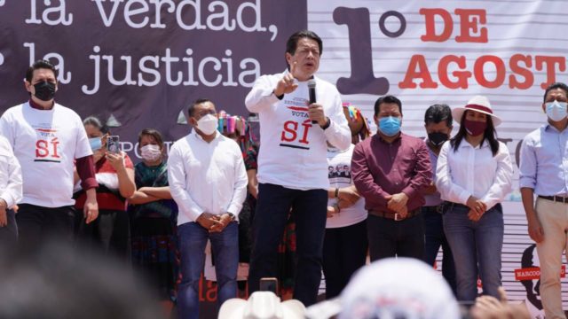 Independiente de consulta, Morena irá por comisión de la verdad:&nbsp;Delgado