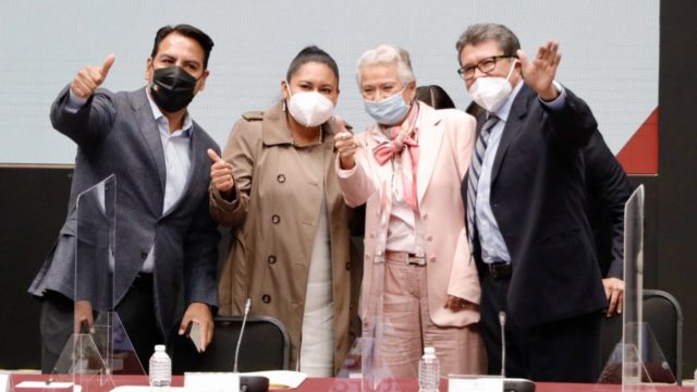 Morena elige a Sánchez Cordero como su candidata a presidir el&nbsp;Senado