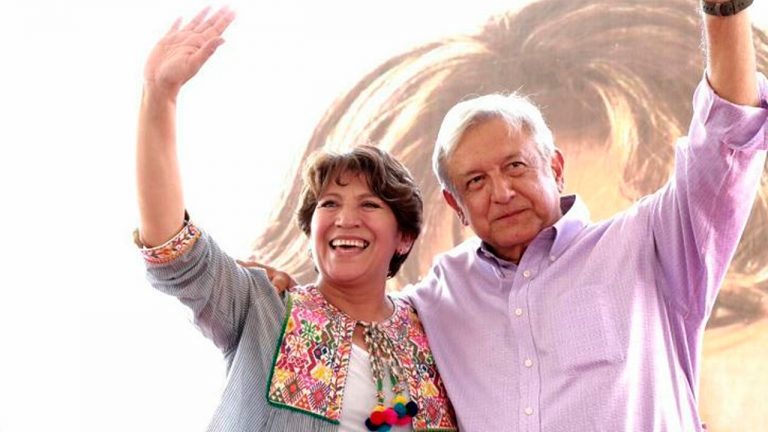 Atacan a Delfina Gómez porque la ven de candidata al Edomex:&nbsp;AMLO