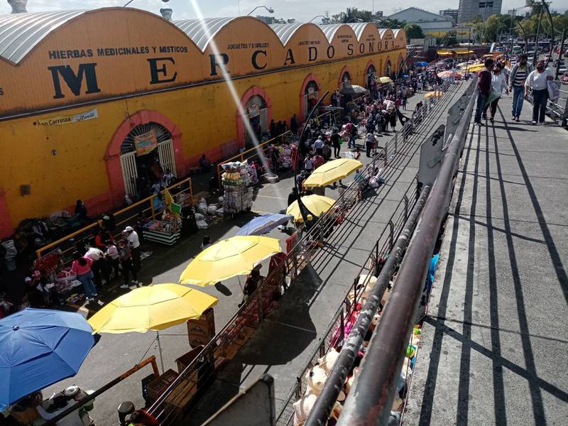 Se registra incendio en el Mercado de&nbsp;Sonora.