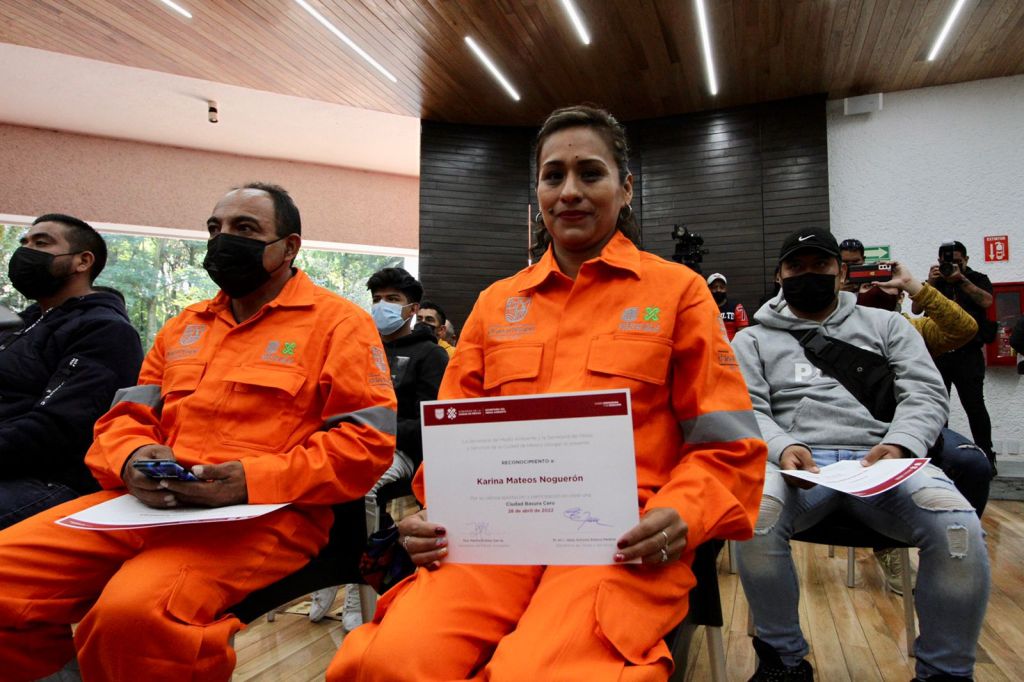 Reconoce Gobierno capitalino labor de trabajadores de&nbsp;limpia.