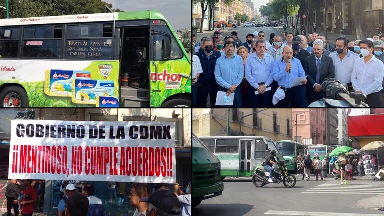 Megabloqueo de transportistas: por qué los trabajadores del volante amagan con “colapsar la&nbsp;CDMX”.