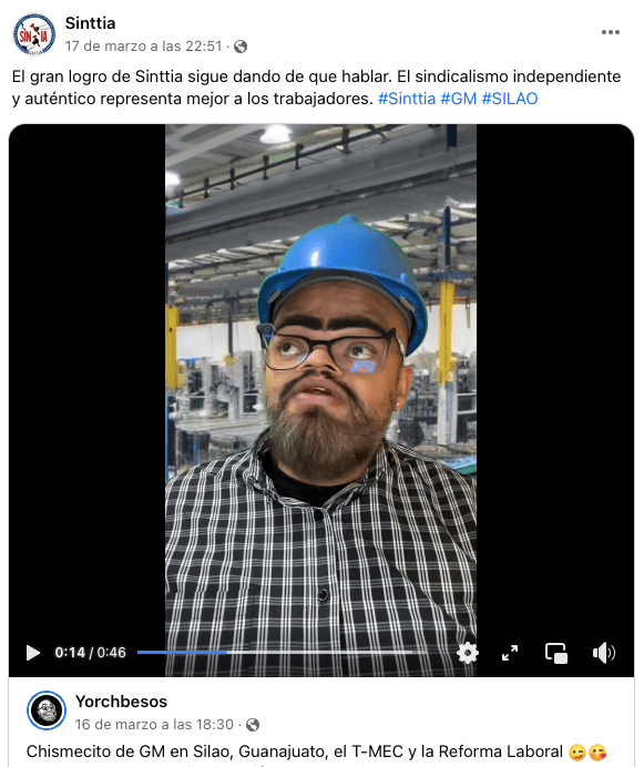 SINTTIA gasta cuotas sindicales en&nbsp;influencers