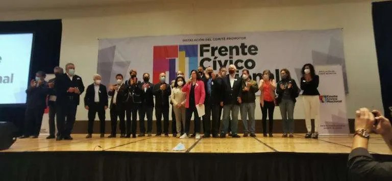 Frente Cívico Nacional convoca al dirigente de MC a diálogo para conformar frente&nbsp;opositor