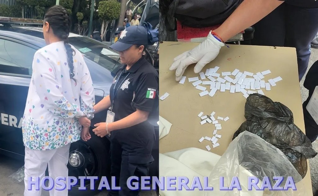 Trabajadores del IMSS en el Hospital La Raza son detenidos por portación de&nbsp;drogas