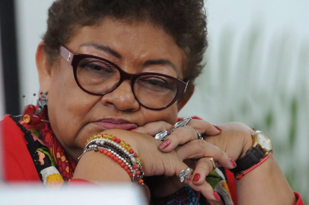 Ernestina Godoy causa riña en el&nbsp;Senado